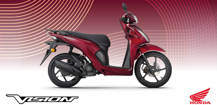 Honda Vision 110 na rok 2025